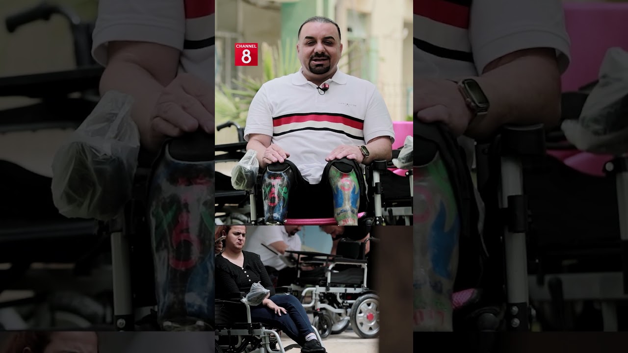 ڤیدیۆ | بەهۆی ڕووداوێکی هاتوچۆوە قاچەکانی لەدەستدا