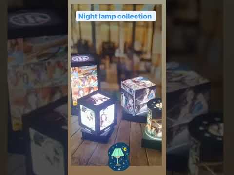 Sublimation Rotating Lamp