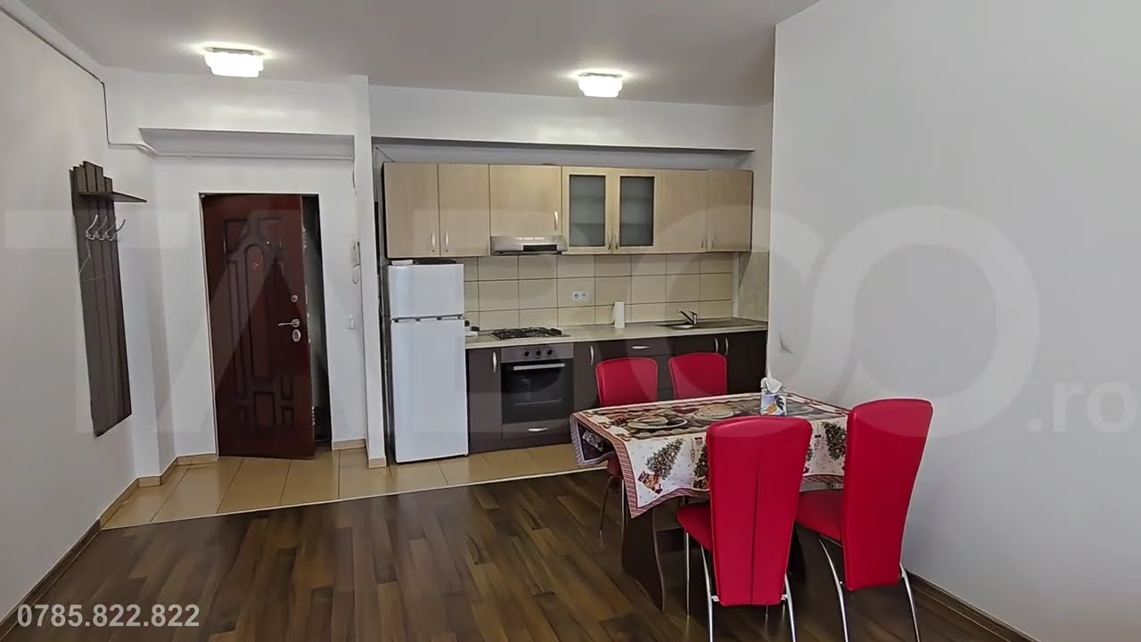 Apartament 2 camere de inchiriat etaj 2 mobilat parcare lift Turnisor - Video