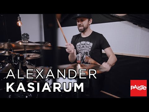 PAISTE CYMBALS - Alexander Kasiarum (Drumcover "Cold")