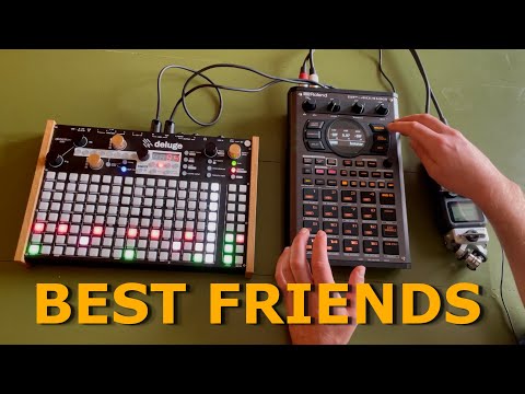 How to MIDI sequence the SP404Mk2 from the Synthstrom Deluge