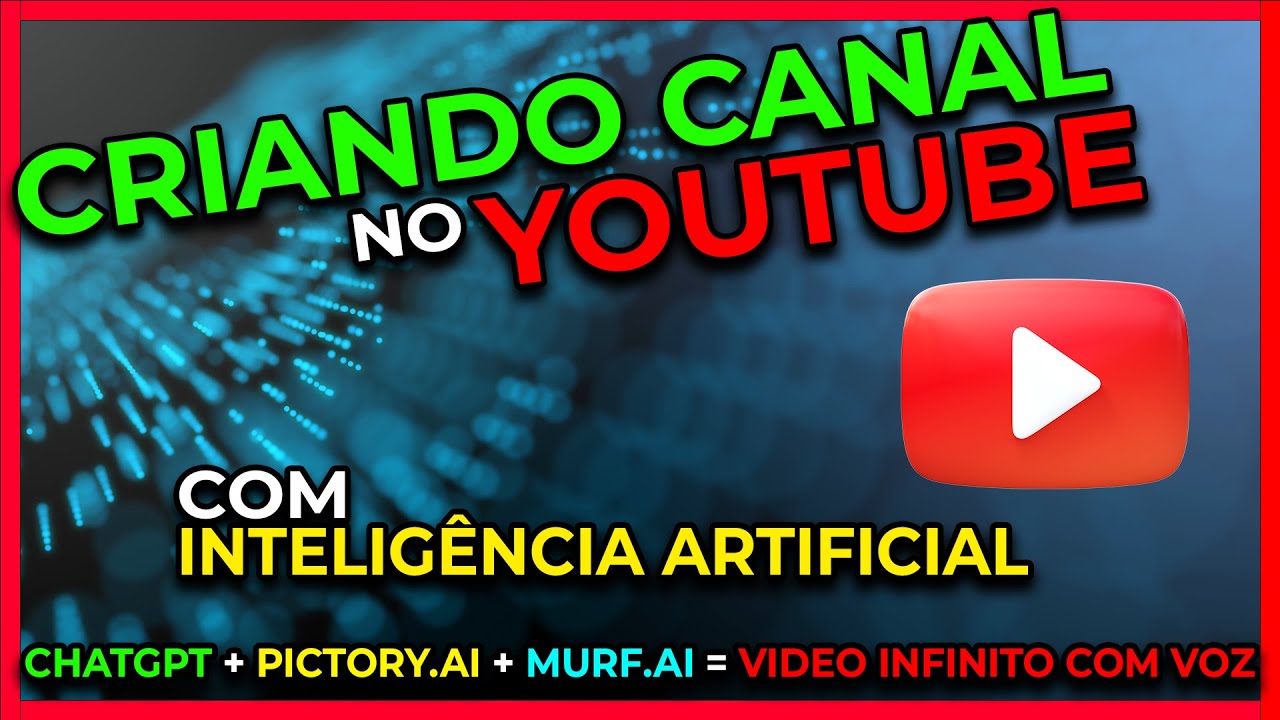 Como Criar Canal no Youtube 100% Automáticos com ChatGPT + Voz Realista - Renda Passiva com AI