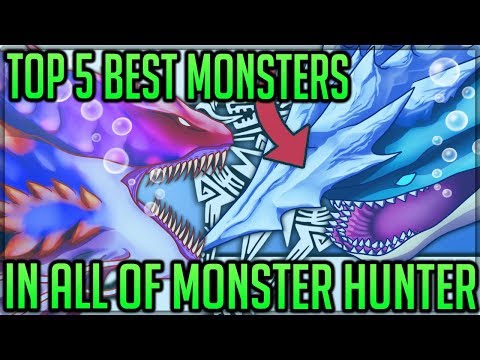 The Top 5 Monsters in All of Monster Hunter History! (Discussion/Iceborne Edition Fun) #mhw