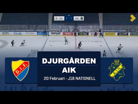🔥 J18-DERBY! | Djurgården @ AIK | 20 februari