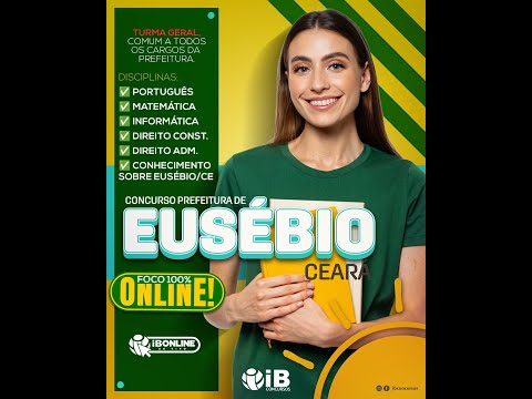 CONCURSO EUSÉBIO-CE 2025 | CONHECIMENTOS GERAIS DE EUSÉBIO