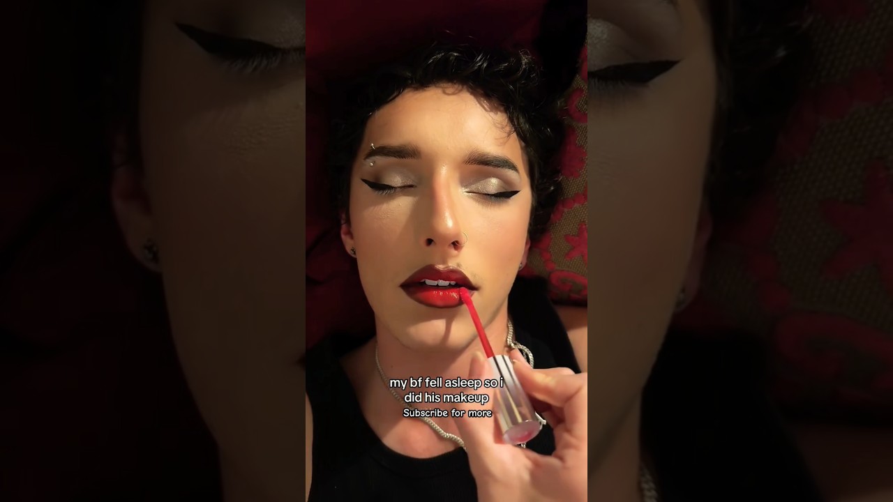 Boyfriend to Girlfriend Transformation 💄 | Funny Crossdressing Makeup Challenge