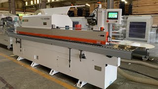 Test chức năng Máy dán cạnh 2 in 1 dán thẳng dán vát 45 độ Holztek Pro-45/90A