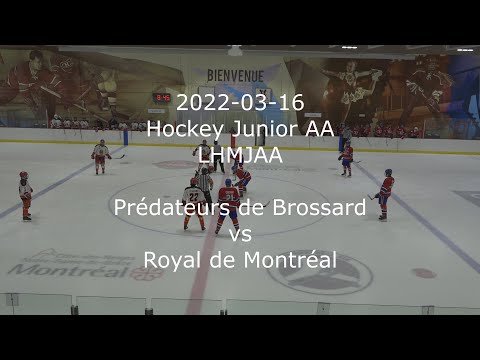 2022 03 16 Prédateurs vs Royal
