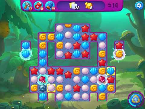 Fishdom Very Hard level 6805 no boosters フィッシュダム ベリーハード [Friend's]