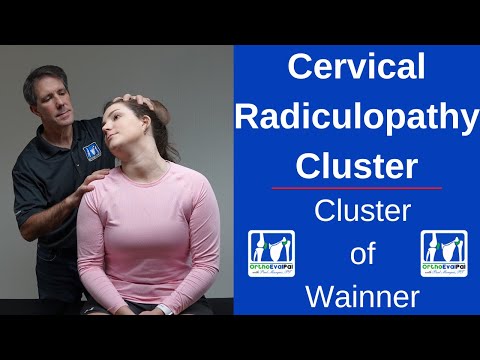 Cervical Radiculopathy Cluster (Cluster of Wainner)
