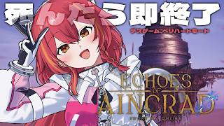 【Echoes of Aincrad】死んだら即終了のベリハードモードのデスゲームに挑戦　【ぶいすぽ / 猫汰つな】