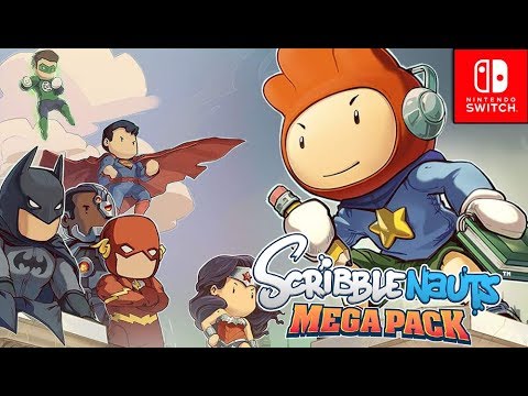 Scribblenauts Mega Pack PREVIEW!  Return to GOTHAM (Nintendo Switch)