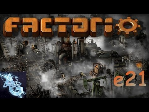 Factorio v0.14.21 w/ Arumba's Angel + Bob's Mod Pack - Let's Play e21 4x Speed w/ Commentary