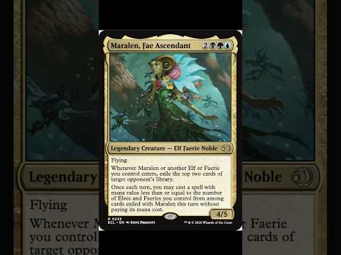 Nothing like a #mtglorwyn faerie 😍#magicthegathering #mtg #mtgcommander #commander