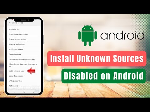 Install Unknown Dources disabled | Allow from Other Sources - Fixed !!