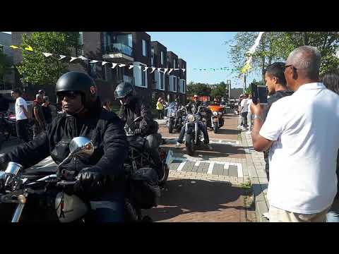 Motorrit voor de Molukken in Middelburg - 22 juni 2019