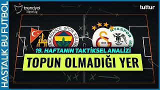 TOPUN OLMADIĞI YER | Trendyol Süper Lig 19. Hafta Taktiksel Analiz