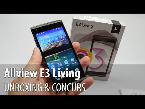 Allview E3 Living Unboxing + Concurs (Telefon cu difuzor frontal) - Mobilissimo.ro