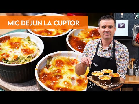 🥘 Rețetă de dietă, Mic Dejun La Cuptor cu ouă și legume - Sănătos și Delicios 🍳 Șef Paul Constantin