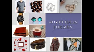 40 GIFT IDEAS FOR MEN | BIRTHDAY GIFT IDEAS FOR MEN | ANNIVERSARY GIFT IDEAS | GIFT IDEAS FOR BF