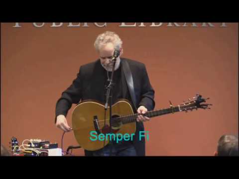 John Gorka live at Fayetteville Public Library -  Semper Fi (Feb 2017)