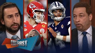FIRST THING FIRST | Nick Wright reacts to Chiefs trade up to draft Xavier Worthy 28th overall