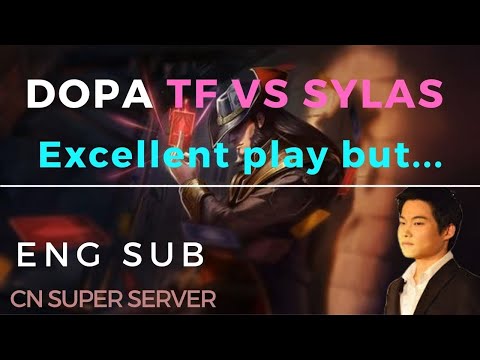 (ENG SUB)Dopa TF vs SYLAS, deny his EXP from LV1