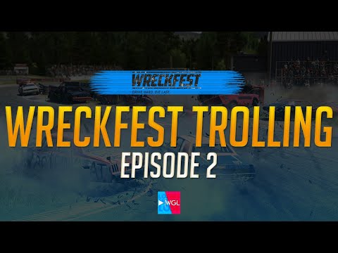 WRECKFEST PS4 Trolling - Funny Online Crashing Reactions Episode 2