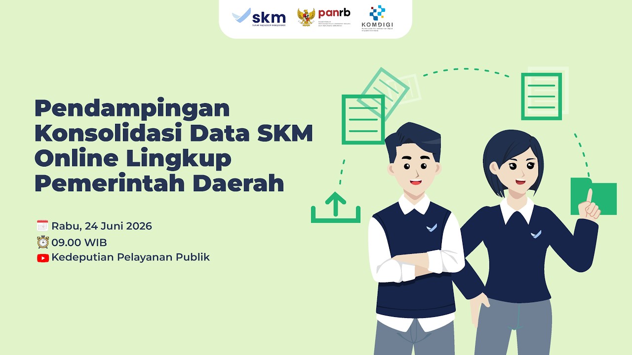 Pendampingan Konsolidasi Data SKM Online Lingkup Pemerintah Daerah