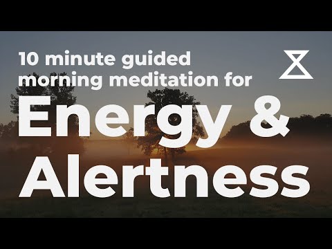 10 Minute Guided Morning Meditation for Energy and Alertness (No Music, Voice Only)