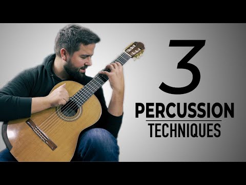 How To Play Fingerstyle Guitar Percussion