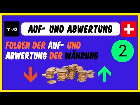 Währung Teil 2/3 | Aufwertung und Abwertung der Währungen | Einfach Erklärt | Massnahmen SNB und EZB