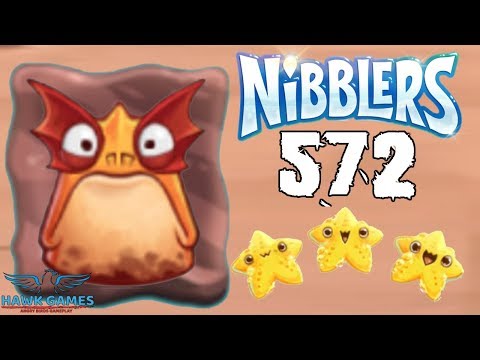 Fruit Nibblers Level 572 - 3 Stars Walkthrough, No Boosters