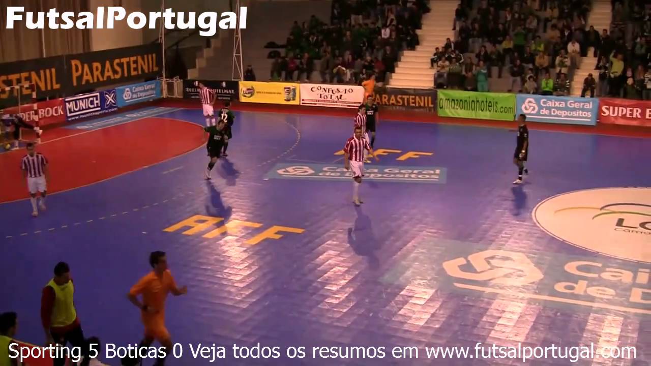 Resumo Sporting 5 Boticas 0 - 12ª Jornada