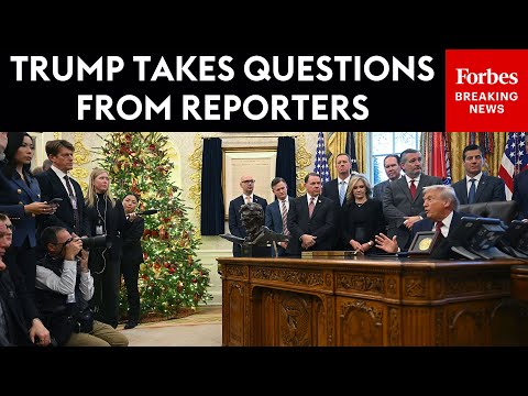 Video | BREAKING NEWS: Trump Takes Questions About Boat Strikes, Somalians, Ukraine, Henry Cuellar, And More
