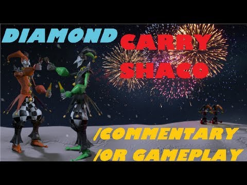 High Elo Diamond Commentary | 5v5 Ranked Shaco Jungle Carry | 11/2/4 clowningggg