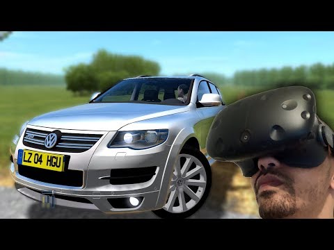 CITY CAR DRIVING EN VR ! - TOUAREG R50 - HTC VIVE