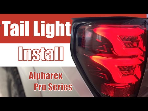 Ford F150 Tail light - AlphaRex Pro - Install & Review