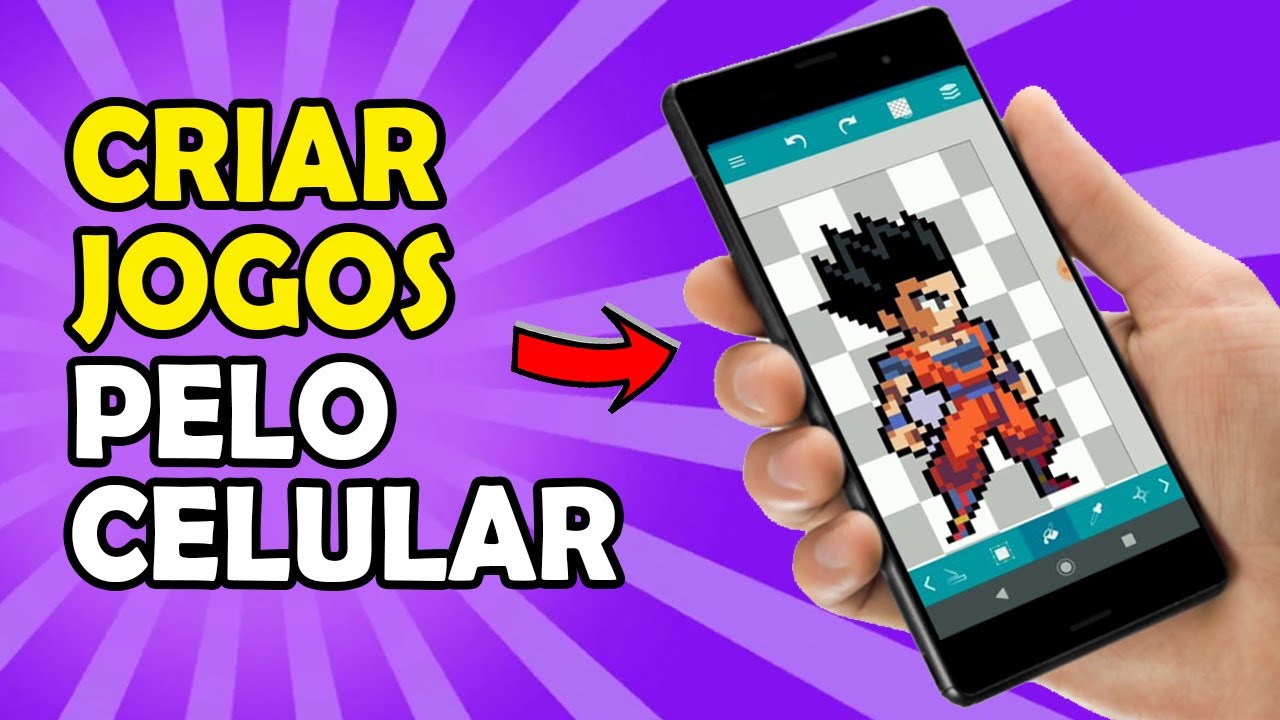 COMO CRIAR JOGOS PELO CELULAR | TOP 5 APPS DE 2021