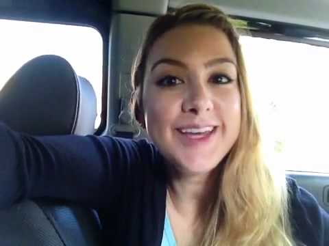 Natalie sings Happy Birthday to Aunt Marilyn