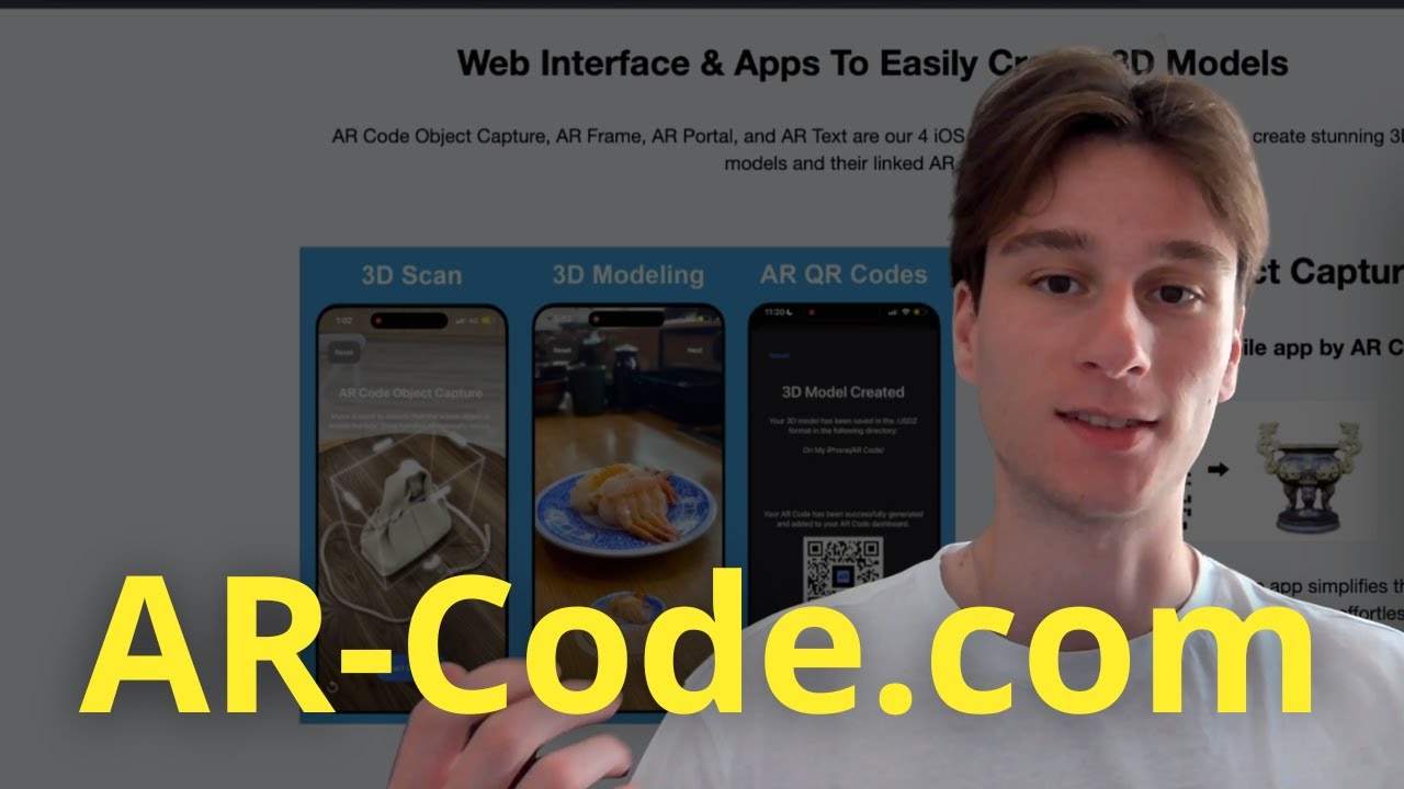 Build simple Augmented Reality experiences with AR-code.com