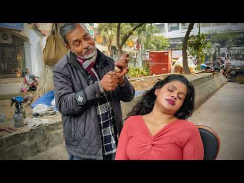 ASMR Only TINGLES | MAYA's Mind FREEZES ! Waris Barber's POWERFUL Head Massage