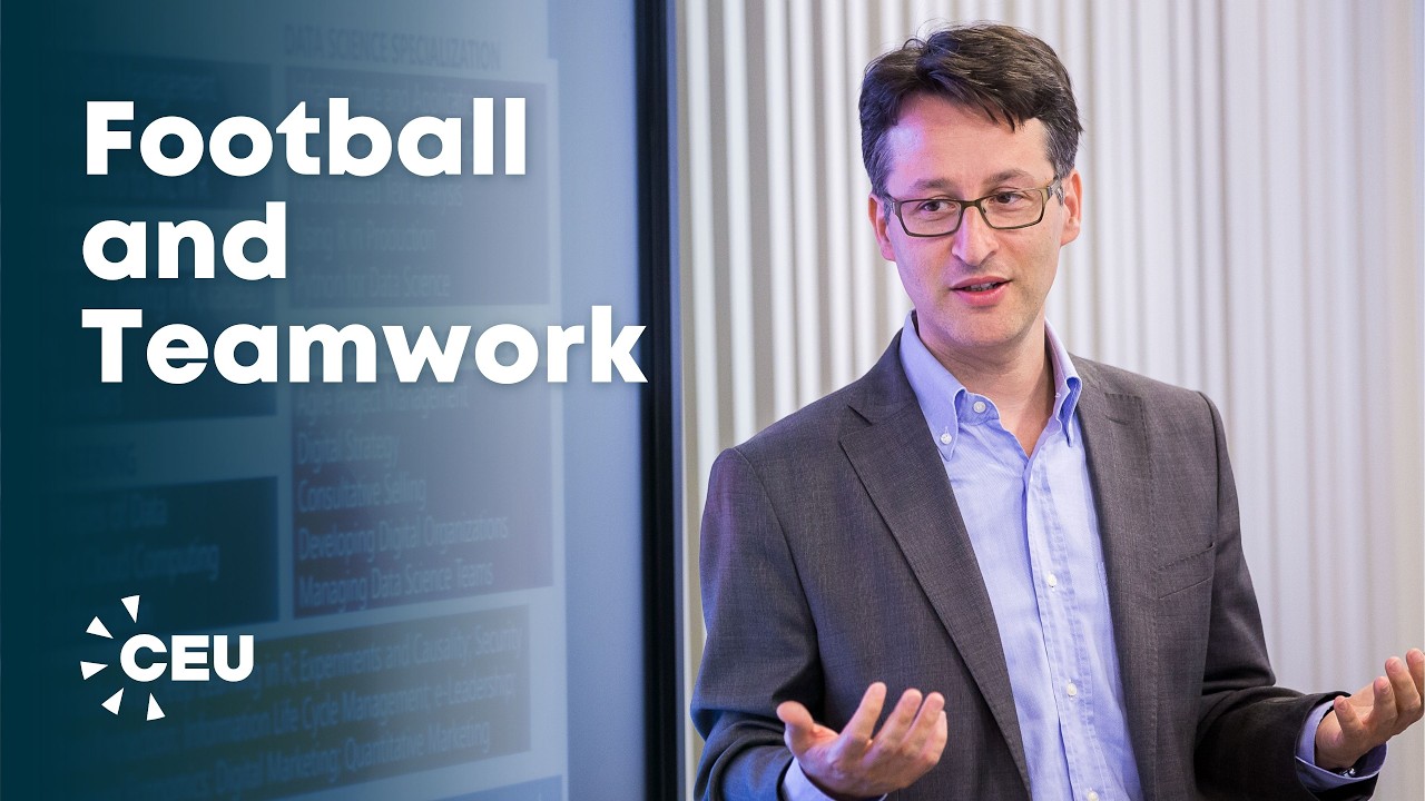 How Football Teaches Teamwork | New Research from CEU Economics