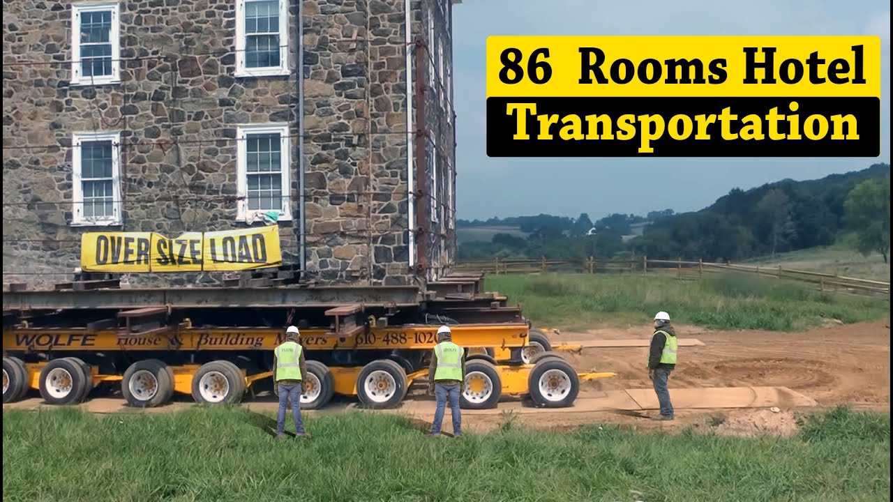 How Engineers moved 4 story Hotel