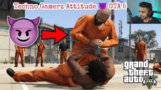 Techno Gamerz Attitude 😈😈 In GTA 5 | Techno Gamerz whatsapp attitude status #shorts #technogamerz