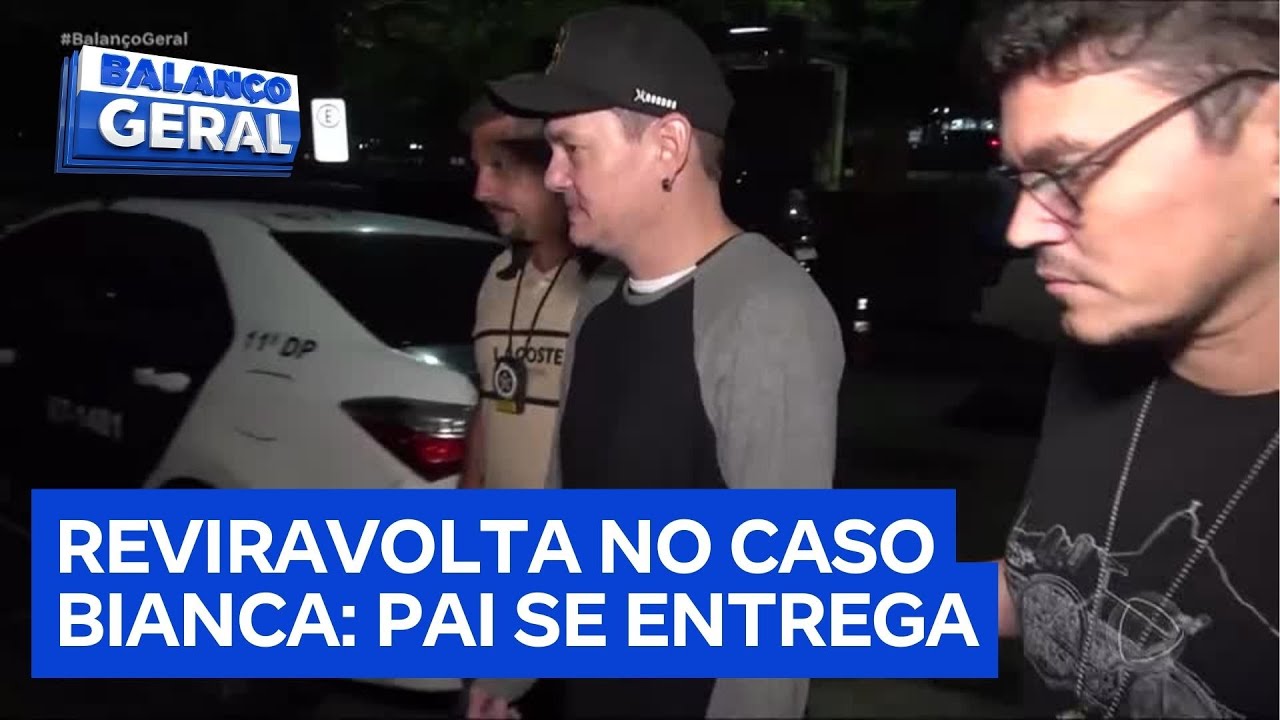Pai que fugiu com a filha se entrega e acusa a ex-esposa de maus-tratos à criança