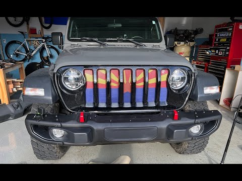 Install video. Removal of Plastic bumper and install Mopar 3 piece Rubicon bumper