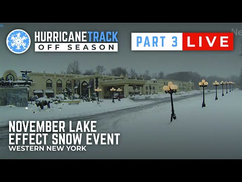 Nov 2022 Buffalo NY Lake Effect Snow Event Live Coverage - Part 3 - Nov 19, 2022