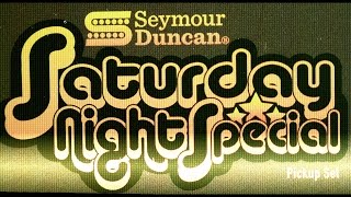 Video thumbnail for Seymour Duncan Saturday Night Special humbucker set by james ryan