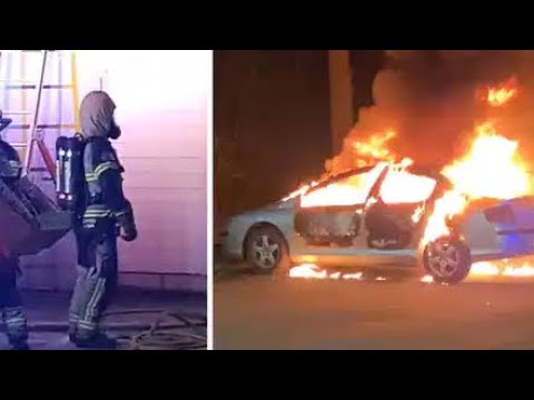 20 bränder i Eskilstuna i natt • Polisen misstänker avledningsmanöver